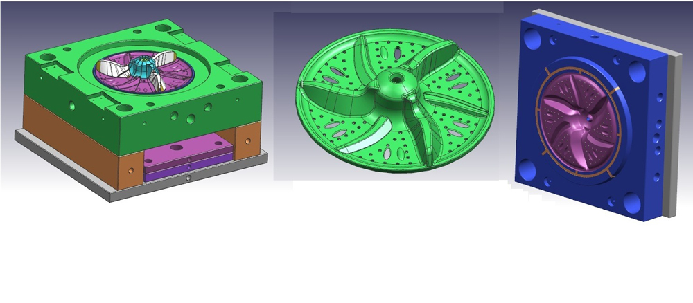 plastic injection mould(12)