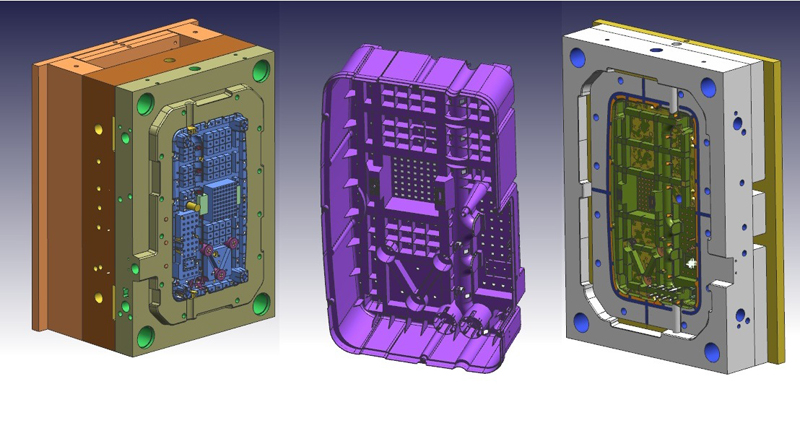 plastic injection mould(15)